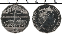 Продать Монеты Австралия 50 центов 2010 Медно-никель