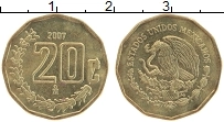 Продать Монеты Мексика 20 сентаво 2007 