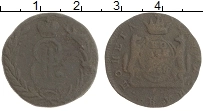 Продать Монеты 1762 – 1796 Екатерина II 1 копейка 1768 Медь
