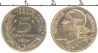 Продать Монеты Франция 5 сантим 1998 Бронза