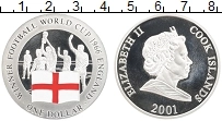 Продать Монеты Острова Кука 1 доллар 2001 Серебро