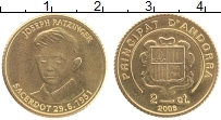 Продать Монеты Андорра 2 сентима 2006 Латунь