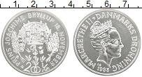 Продать Монеты Дания 200 крон 1995 Серебро