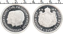 Продать Монеты Швеция 200 крон 1999 Серебро