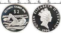 Продать Монеты Тувалу 2 доллара 1996 Серебро