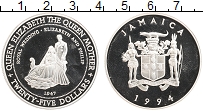 Продать Монеты Ямайка 25 долларов 1994 Серебро