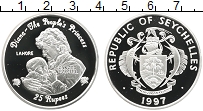 Продать Монеты Сейшелы 25 рупий 1997 Серебро