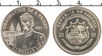 Продать Монеты Либерия 1 доллар 2005 Медно-никель