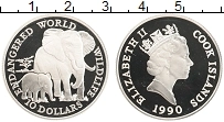 Продать Монеты Острова Кука 10 долларов 1990 Серебро