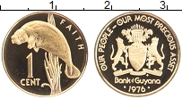 Продать Монеты Гайана 1 цент 1978 Латунь