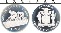 Продать Монеты Ямайка 25 долларов 1992 Серебро