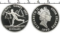 Продать Монеты Острова Кука 10 долларов 1990 Серебро
