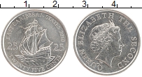 Продать Монеты Карибы 25 центов 2010 Сталь покрытая никелем