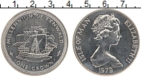 Продать Монеты Остров Мэн 1 крона 1979 Медно-никель