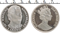 Продать Монеты Остров Мэн 1 крона 1991 Медно-никель