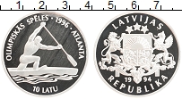 Продать Монеты Латвия 10 лат 1996 Серебро