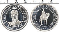 Продать Монеты Испания 1000 песет 1991 Серебро