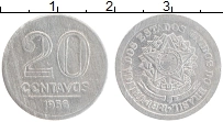 Продать Монеты Бразилия 20 сентаво 1956 Алюминий