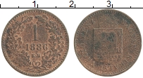 Продать Монеты Венгрия 1 крейцер 1886 Медь