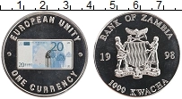 Продать Монеты Замбия 1000 квач 1998 Медно-никель
