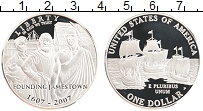 Продать Монеты США 1 доллар 2007 Серебро