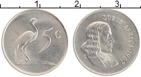 Продать Монеты ЮАР 5 центов 1965 Никель