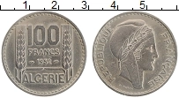 Продать Монеты Алжир 100 франков 1952 Медно-никель