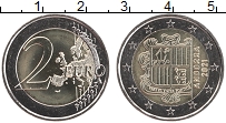 Продать Монеты Андорра 2 евро 2021 Биметалл