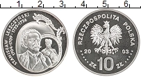 Продать Монеты Польша 10 злотых 2003 Серебро