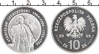 Продать Монеты Польша 10 злотых 2003 Серебро