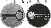 Продать Монеты Польша 10 злотых 2014 Серебро