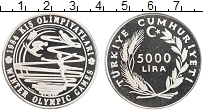 Продать Монеты Турция 5000 лир 1984 Серебро