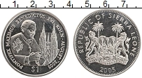 Продать Монеты Сьерра-Леоне 1 доллар 2005 Медно-никель