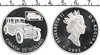 Продать Монеты Канада 20 долларов 2002 Серебро