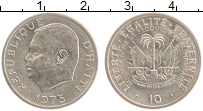 Продать Монеты Гаити 10 центов 1975 Серебро