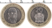 Продать Монеты Ямайка 20 долларов 2008 Биметалл