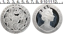 Продать Монеты Гибралтар 70 экю 1993 Серебро