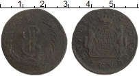 Продать Монеты 1762 – 1796 Екатерина II 2 копейки 1770 Медь