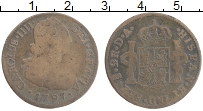 Продать Монеты Боливия 2 реала 1767 Серебро