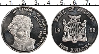 Продать Монеты Замбия 1000 квач 1998 Медно-никель