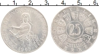 Продать Монеты Австрия 25 шиллингов 1963 Серебро