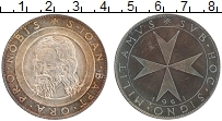 Продать Монеты Мальтийский орден 2 скуди 1961 Серебро