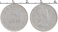 Продать Монеты Белиз 5 центов 1980 Алюминий