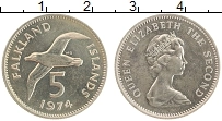 Продать Монеты Фолклендские острова 5 центов 1998 Медно-никель