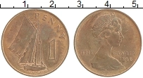 Продать Монеты Гамбия 1 пенни 1966 Медь