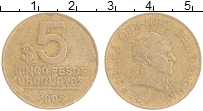 Продать Монеты Уругвай 5 песо 2005 Медно-никель