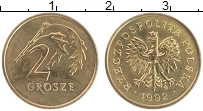 Продать Монеты Польша 2 гроша 2004 Латунь