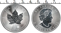 Продать Монеты Канада 5 долларов 2022 Серебро