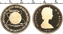 Продать Монеты Теркc и Кайкос 100 крон 1975 Золото