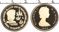 Продать Монеты Теркc и Кайкос 50 крон 1975 Золото